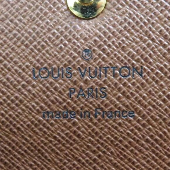 Auth LOUIS VUITTON Monogram Portefeuille Sarah Long Wallet Brown - Picture 9 of 11